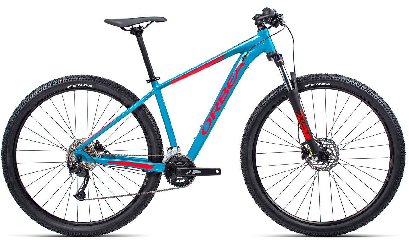Фотография Велосипед Orbea MX40 27,5" 2021, размер S, Сине-красный 